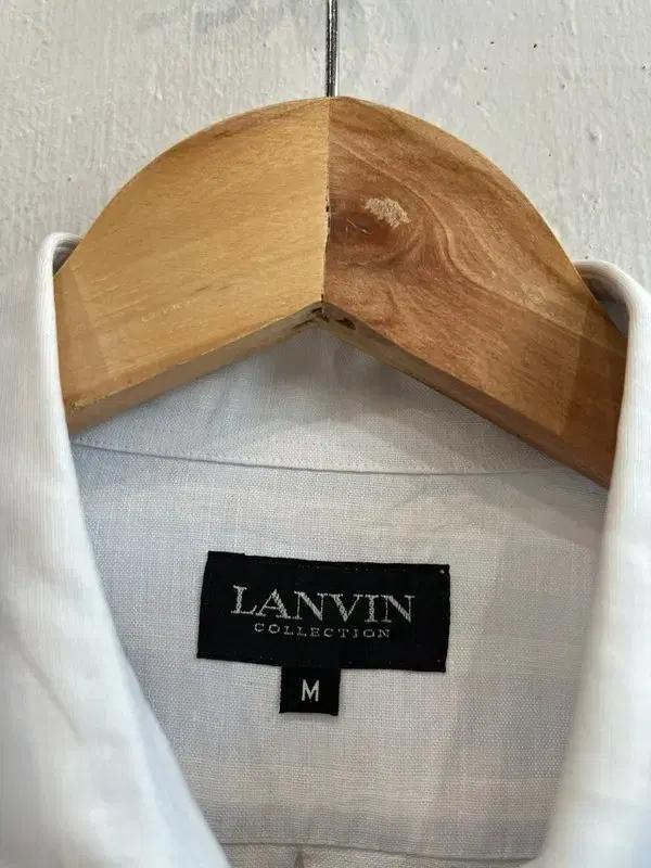 LANVIN 랑방 린넨 셔츠 Made in JAPAN (M) 5