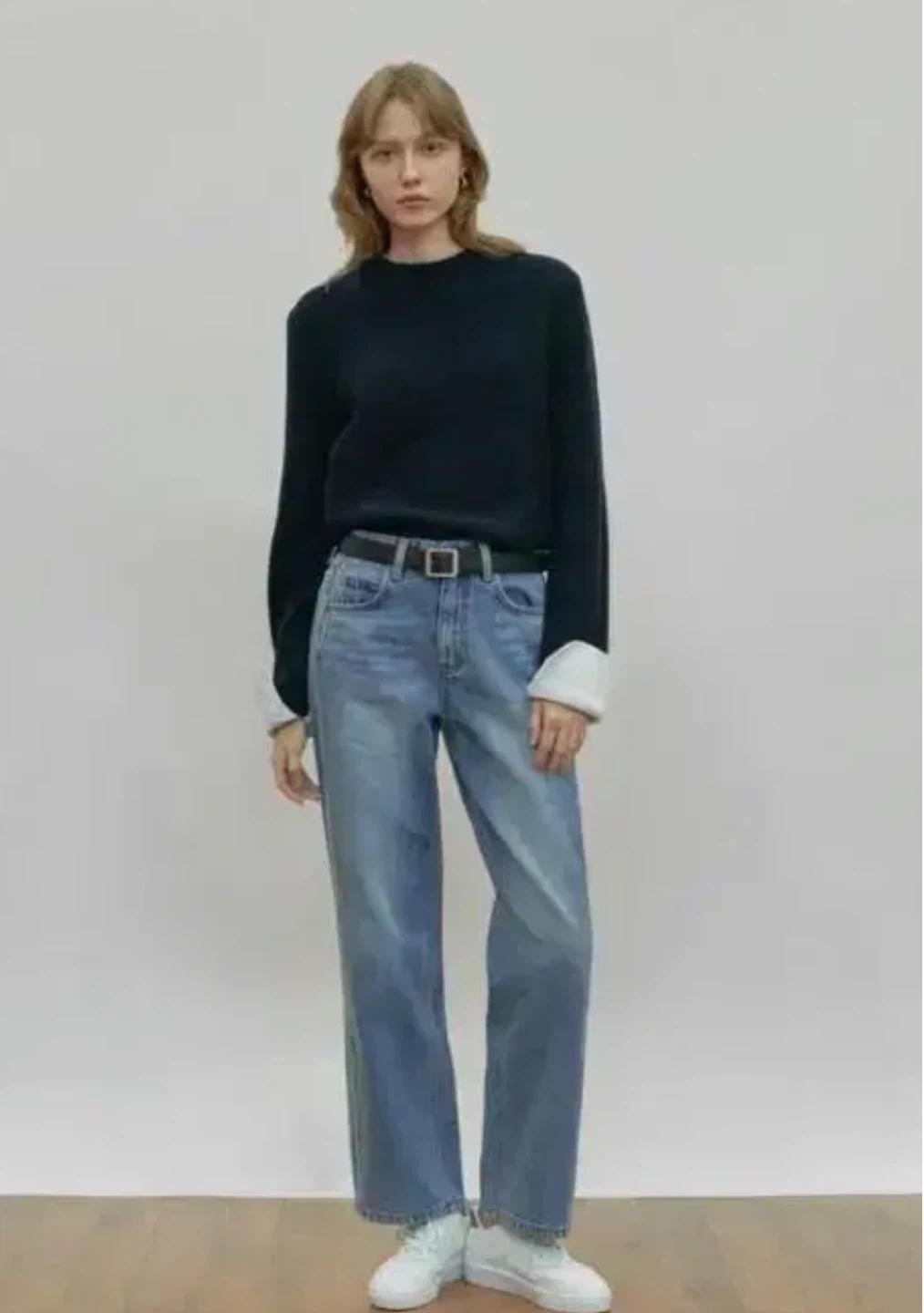 유메르 23 피그 내핑 데님 미디엄 블루 2사이즈 비닐째 새상품 4