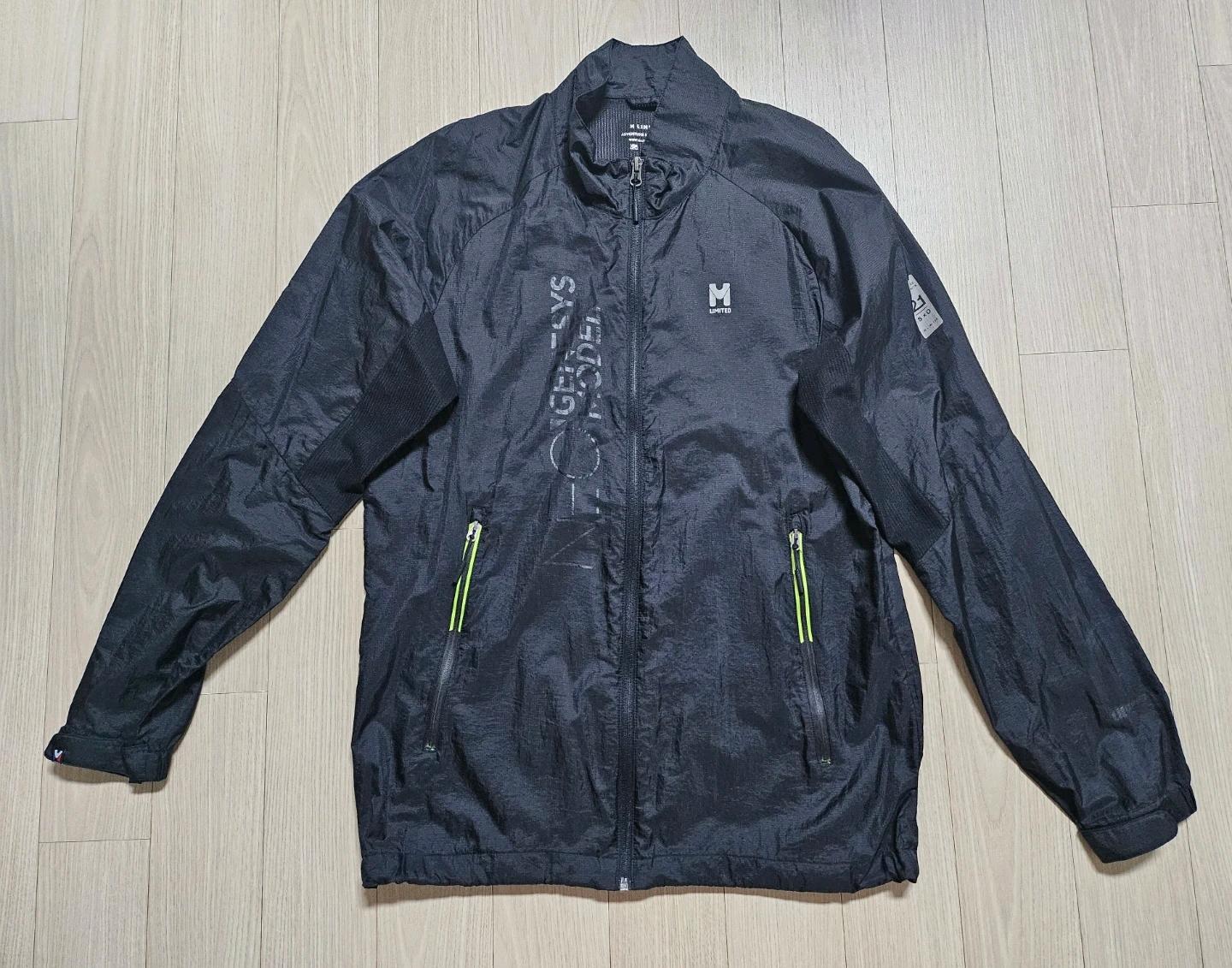 M LIMITED 바람막이 자켓 100 블랙 2