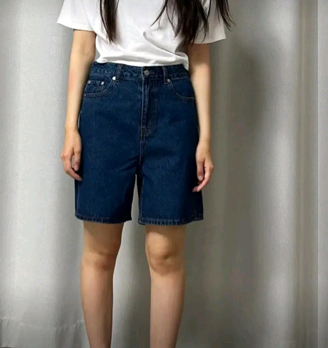 오아이오아이 컴포트 데님쇼츠 M 3