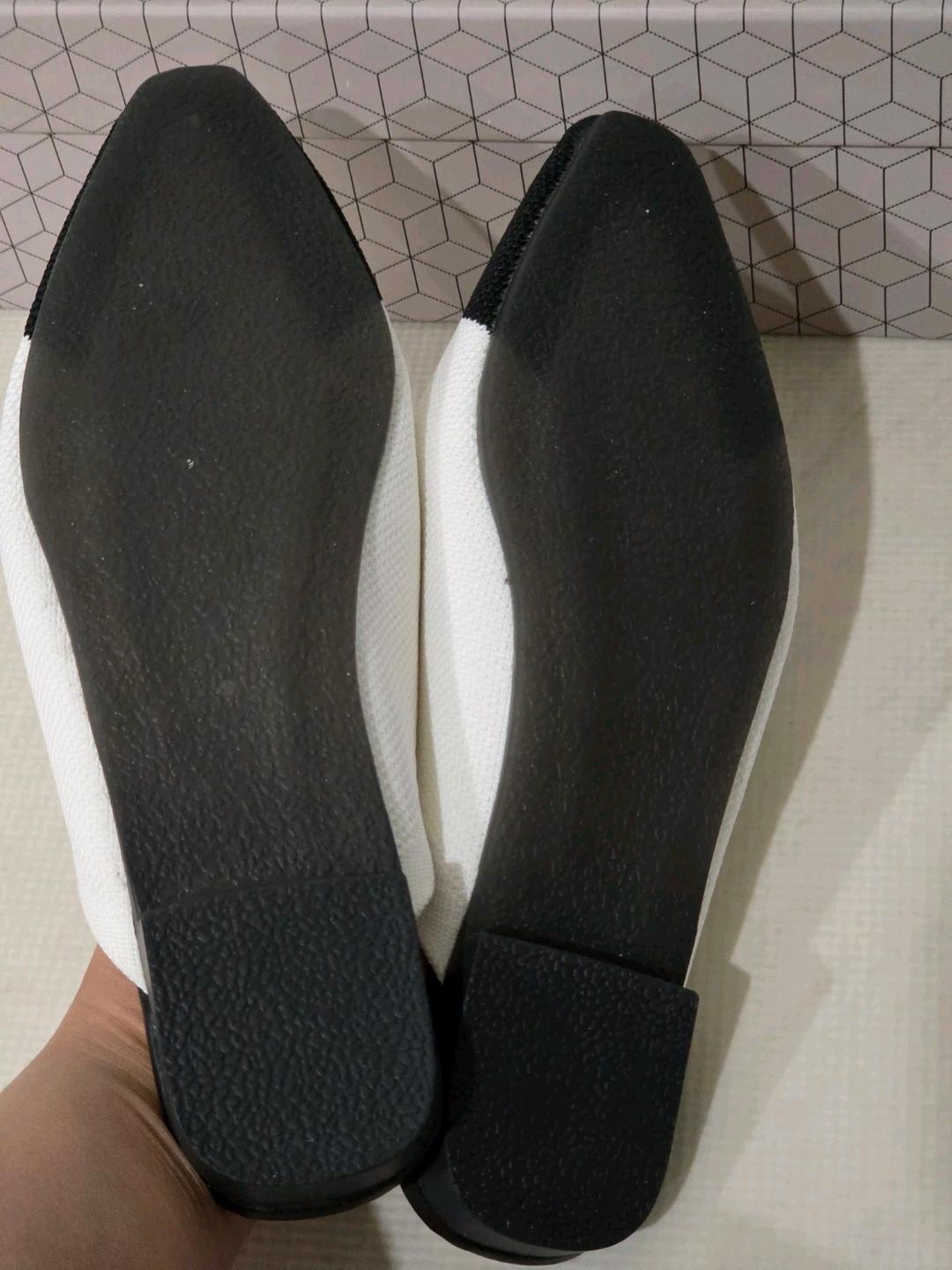 핀에스케르 배색 니트 뮬 슬리퍼 230 새제품 5