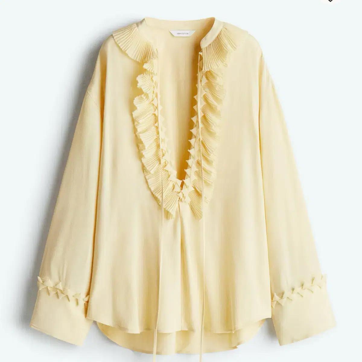 H&M 러플블라우스 (S) 3