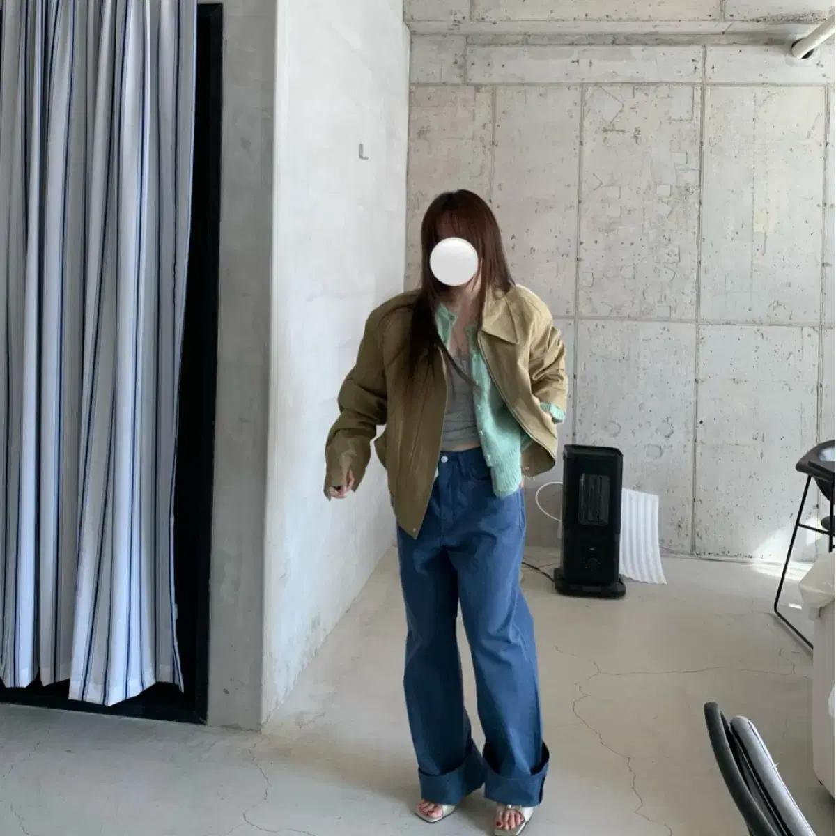 새상품/ 피핀샵 ppinshop 린 코튼 팬츠 (블루네이비/S) 5