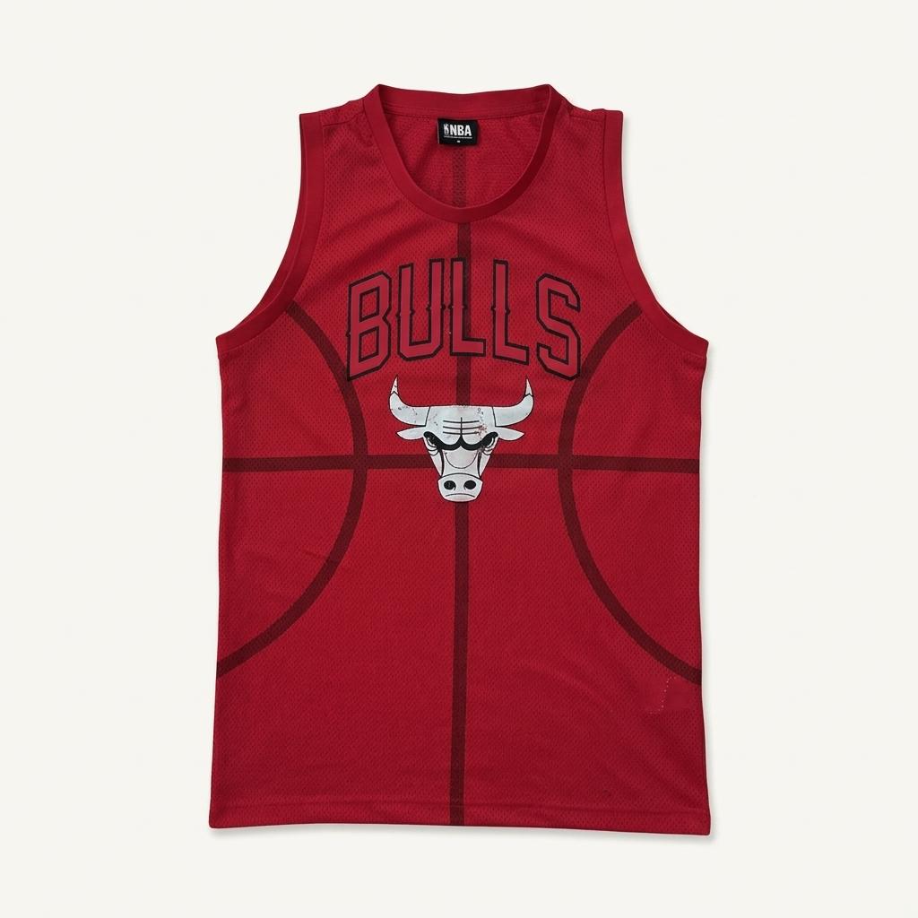 NBA 시카고 불스 메쉬 농구 나시 티셔츠 1