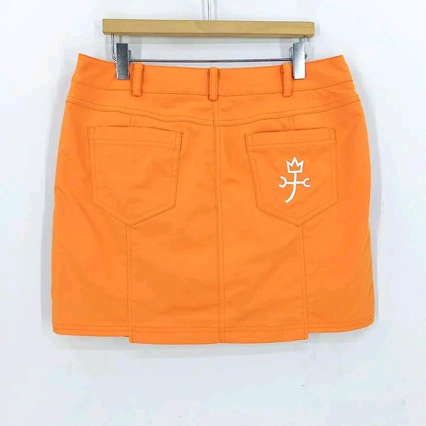 까스텔바작 여성 춘하 약스판 미니스커트 오렌지 (HU44108) 3