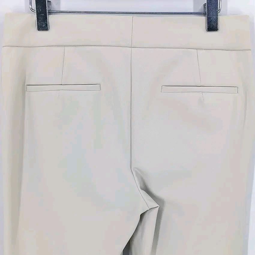 마인 여성 춘하 스판 일자 9부 나일론팬츠 베이지 (HU44123) 4