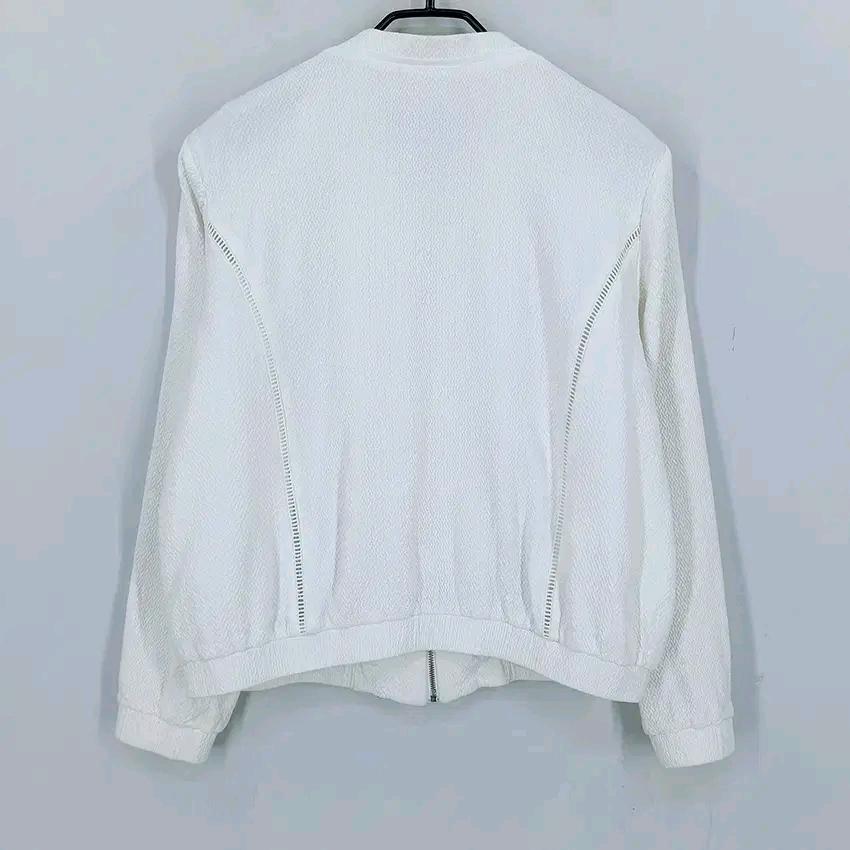 티렌 여성 춘추 자수 9부소매 집업자켓 아이보리85 (HU44134) 3