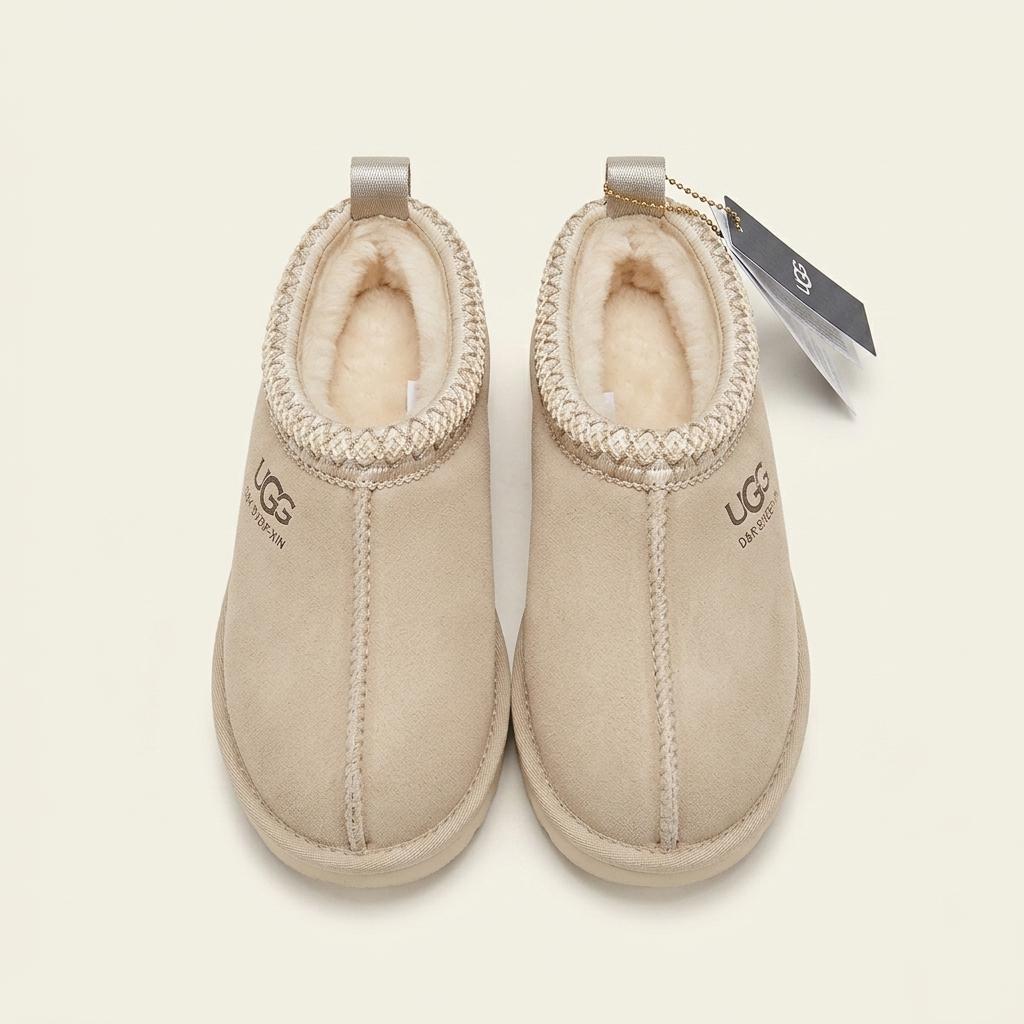 어그 D&K Sheepskin 타스만 플랫폼 슬리퍼 베이지 1
