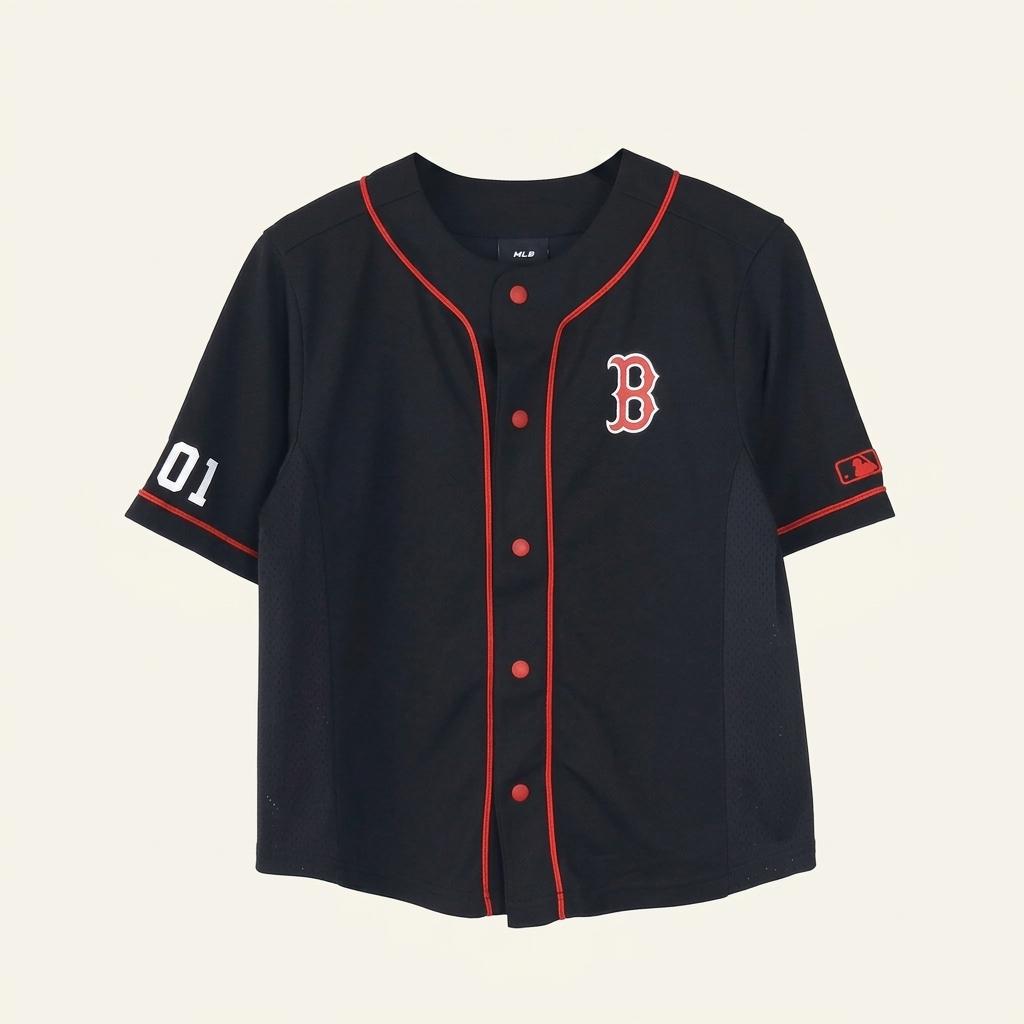 (145)MLB 보스턴 레드삭스 아동 야구 셔츠/J5-20-04 1