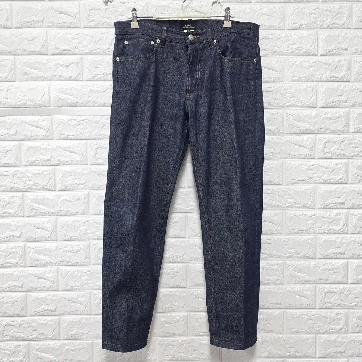 32인치 APC 아페쎄 데님팬츠 청바지 D561 2