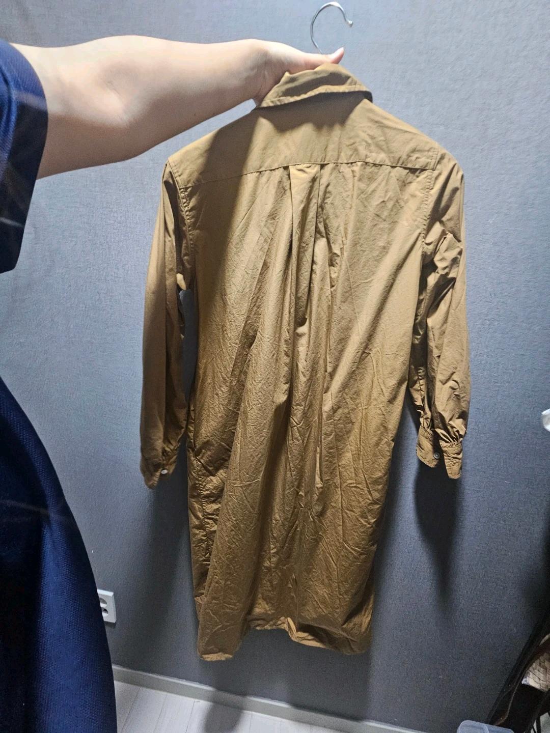 유니클로 카라 셔츠 원피스 2