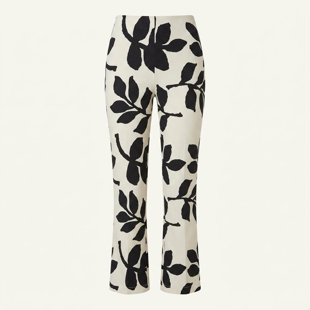 자라(zara)/플라워 패턴 바지 (S) 1