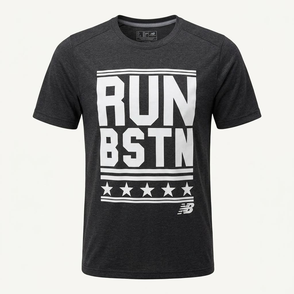 뉴발란스 RUN BSTN 프린팅 반팔 티셔츠 1