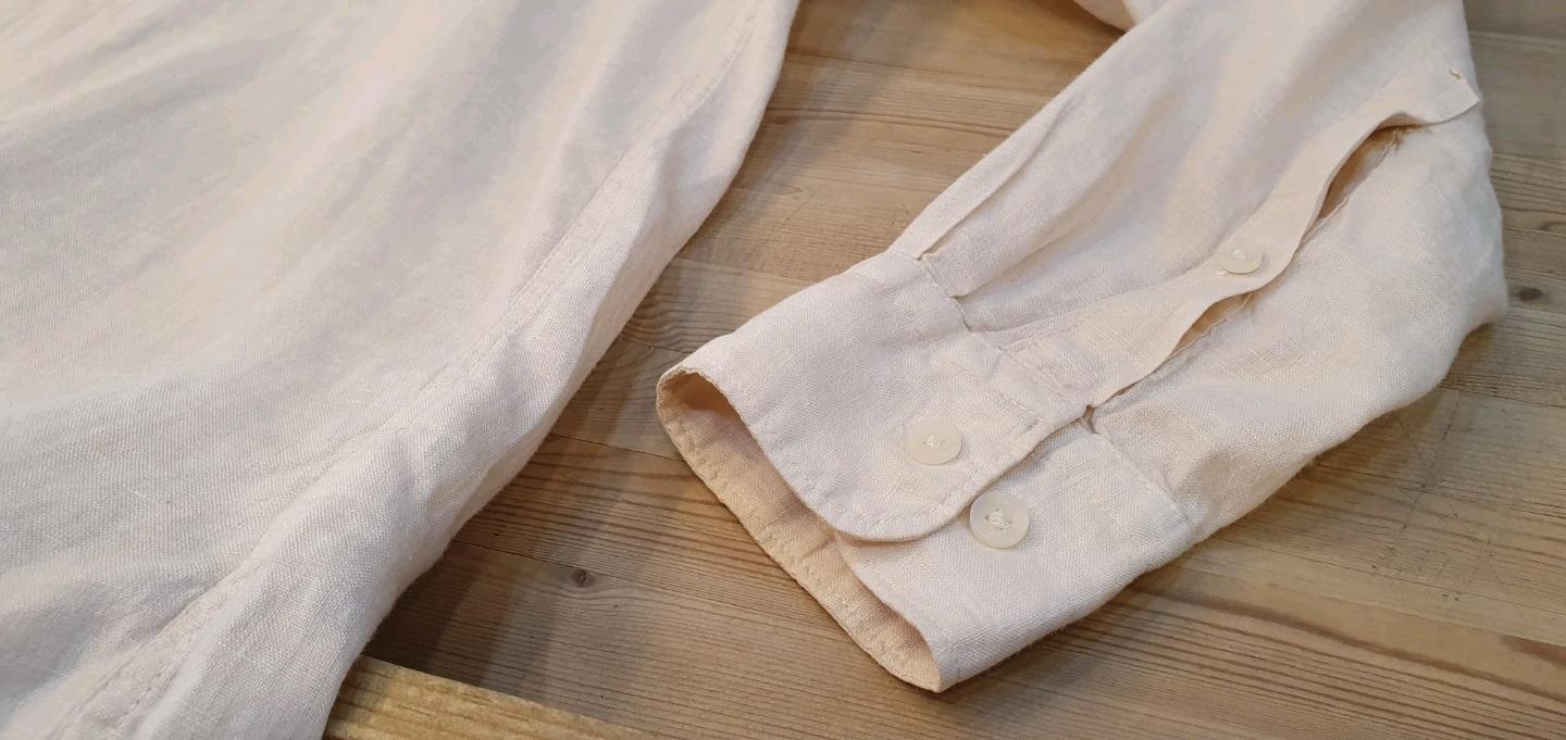77.Uniqlo 린넨 브이넥셔츠(아이보리) 5