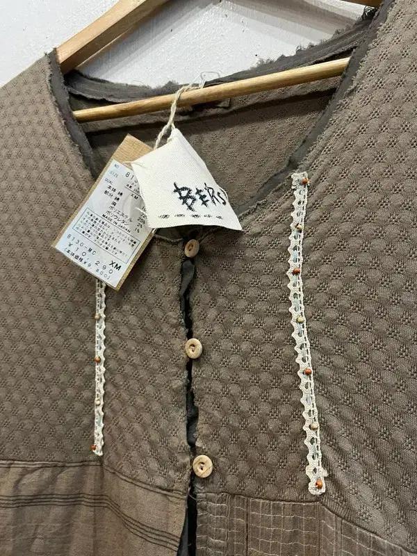 BERS 린넨 블렌디드 네추럴 모리 슬리브리스 미사용품 MaJAPAN 5