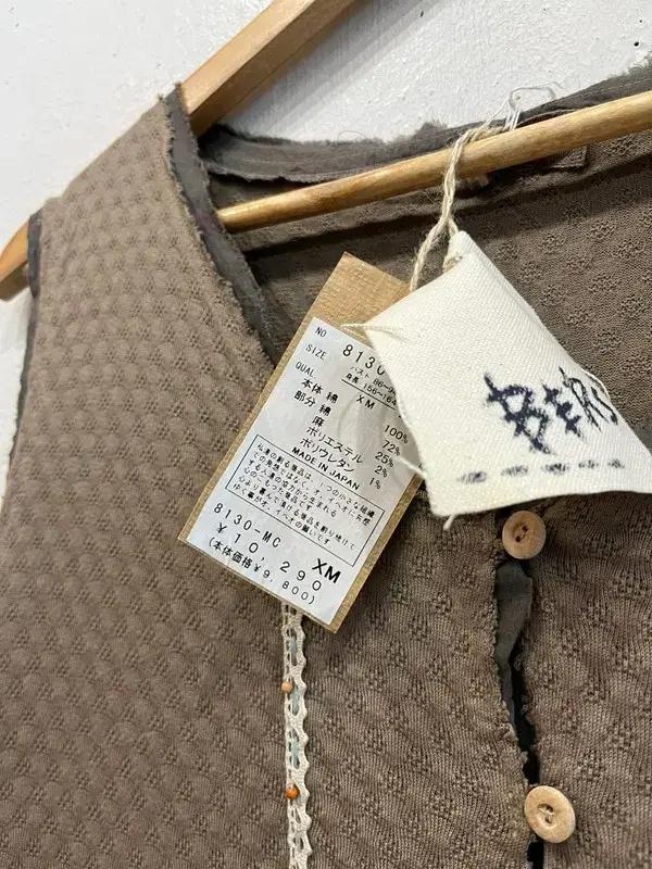 BERS 린넨 블렌디드 네추럴 모리 슬리브리스 미사용품 MaJAPAN 3