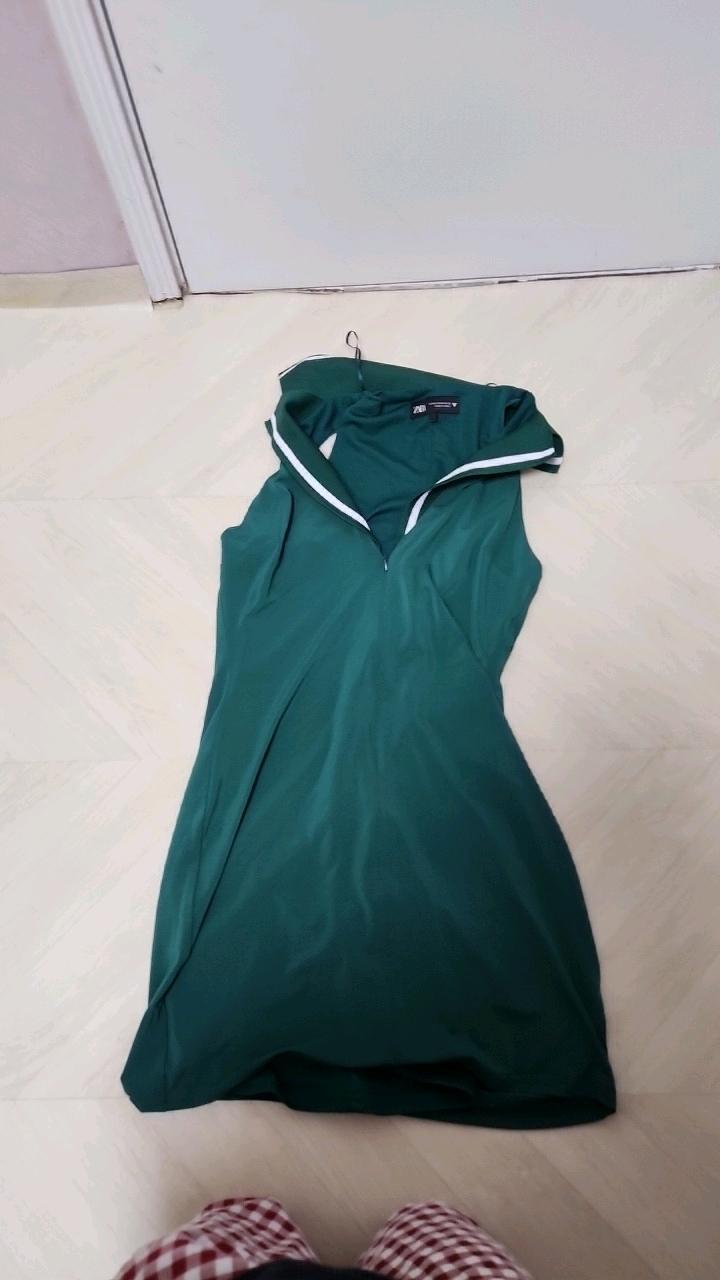 자라 그린 칼라 미니 원피스 3