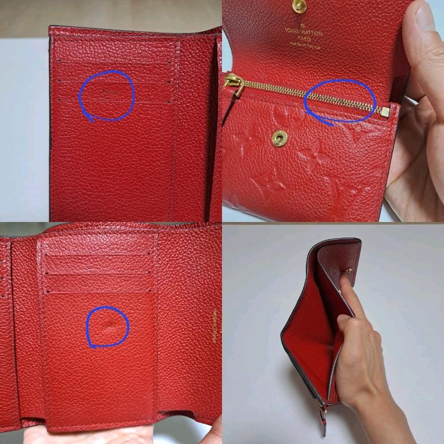 [100%/정품] 루이비통 모노그램 앙프렝뜨 퐁 뇌프 반지갑, 루이비통지갑,루이비통반지갑 8