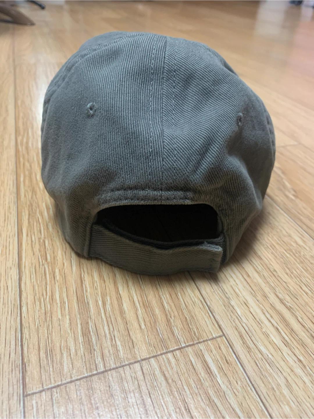 발렌시아가 웨이브 로고 볼캡 L 그레이 3