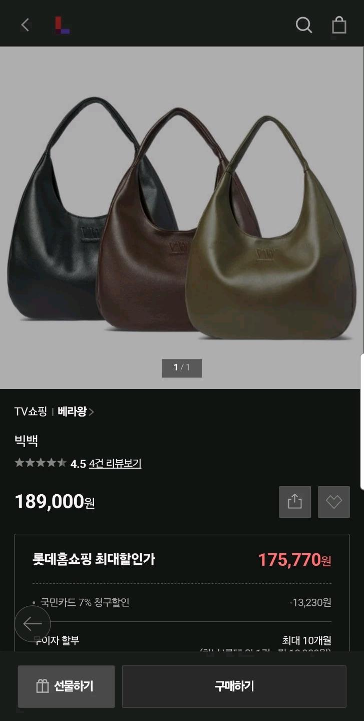 베라왕 빅백 블랙 2