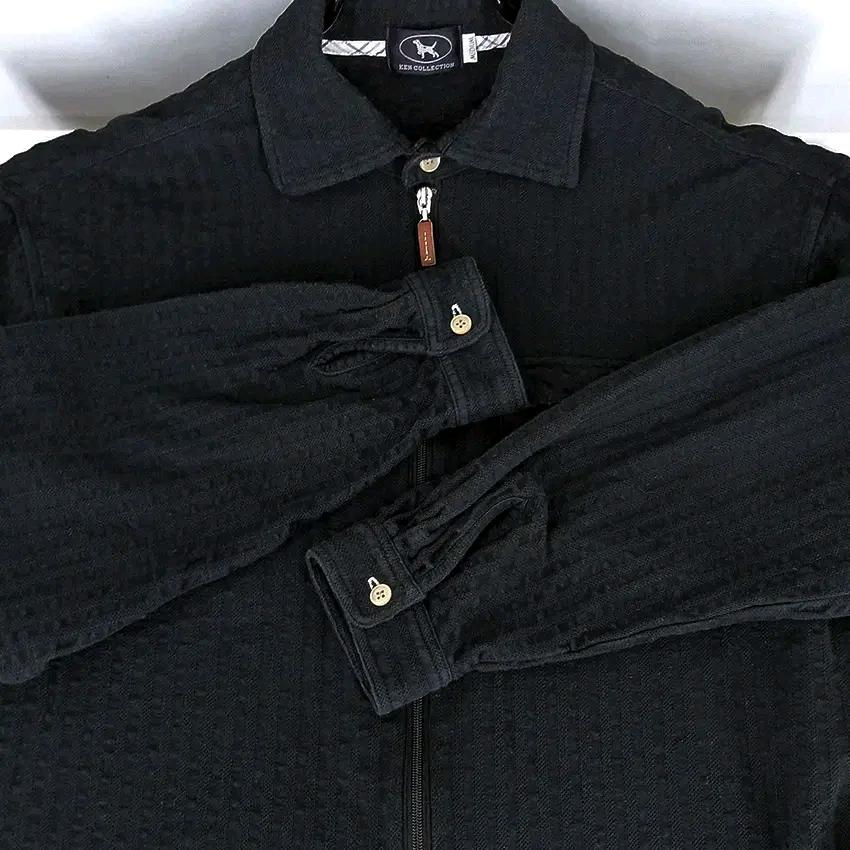 KEN COLLECTION 여성 춘추 면 집업자켓 블랙M (HU44193 4