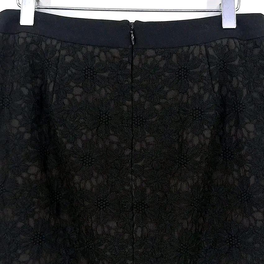 올리브데올리브 여성 춘하 자수 미니스커트 블랙67 (HU44332) 4