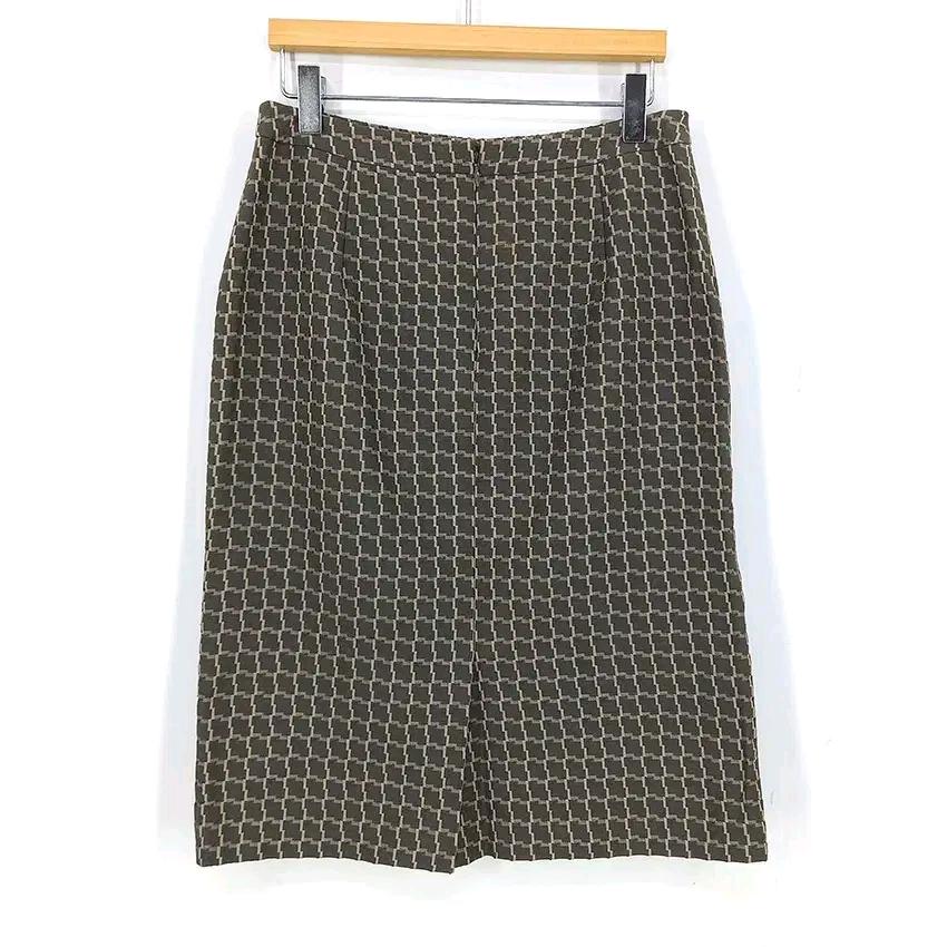마인 여성 춘하 패턴 스커트 브라운64 (HU44337) 3