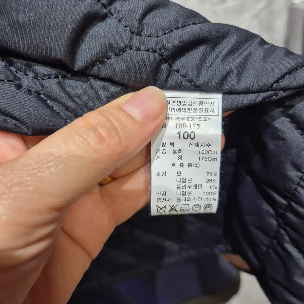 타임 후드 코트 카키색 7