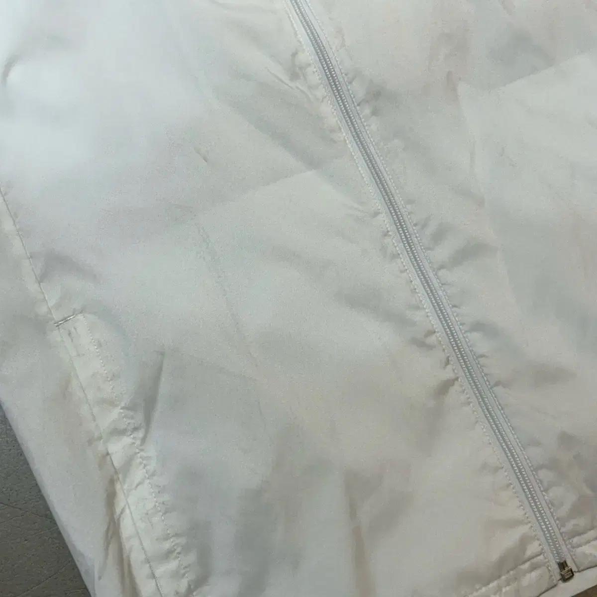 M 아디다스 유벤투스 블랙 화이트 배색 후드 바람막이 8