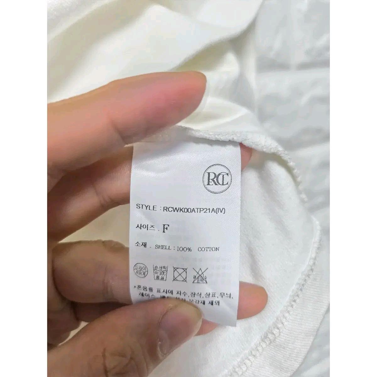 S 22s 렉토 RECTO 크롭 반팔 티 D586 4