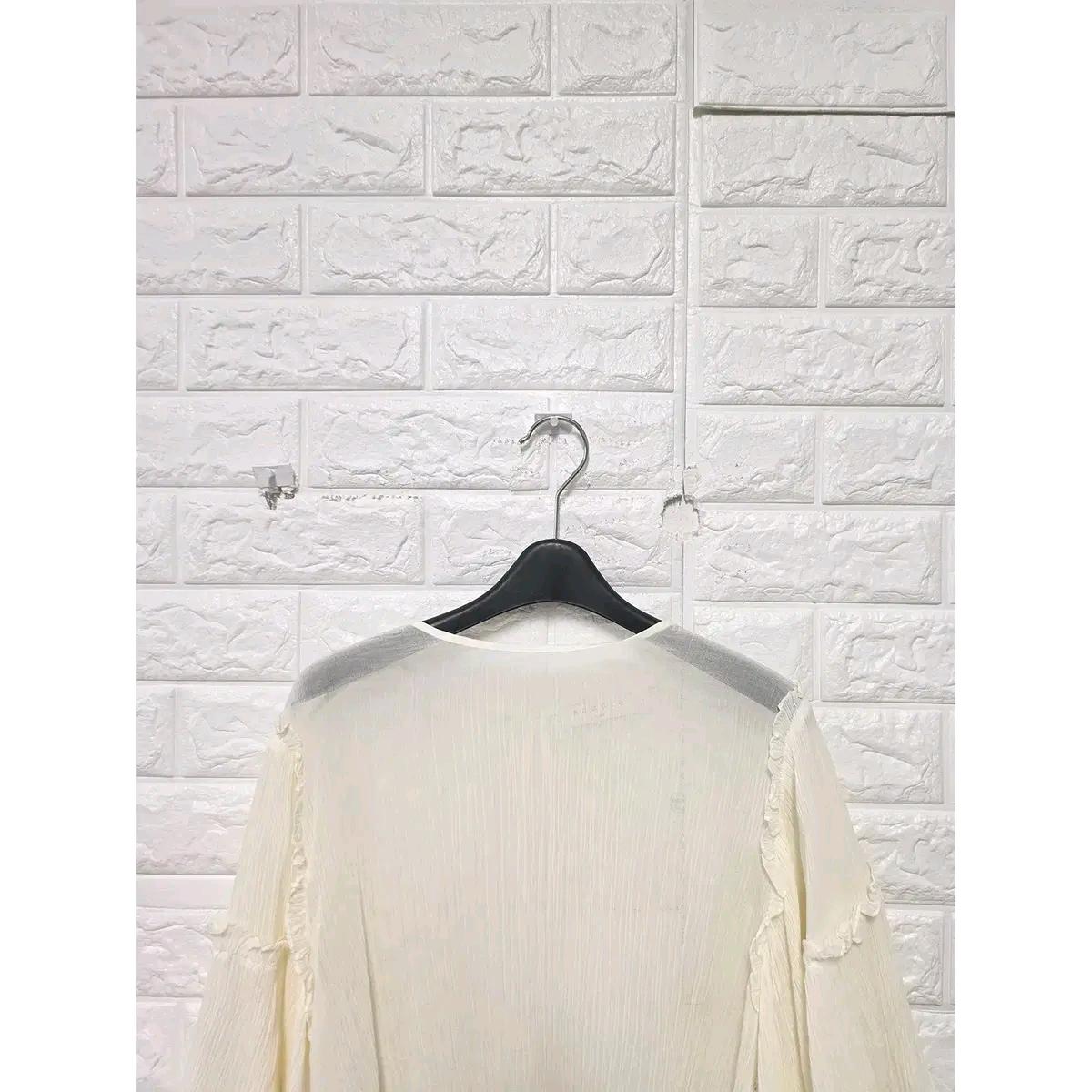 M 산드로 SANDRO 화이트 블라우스 D612 6