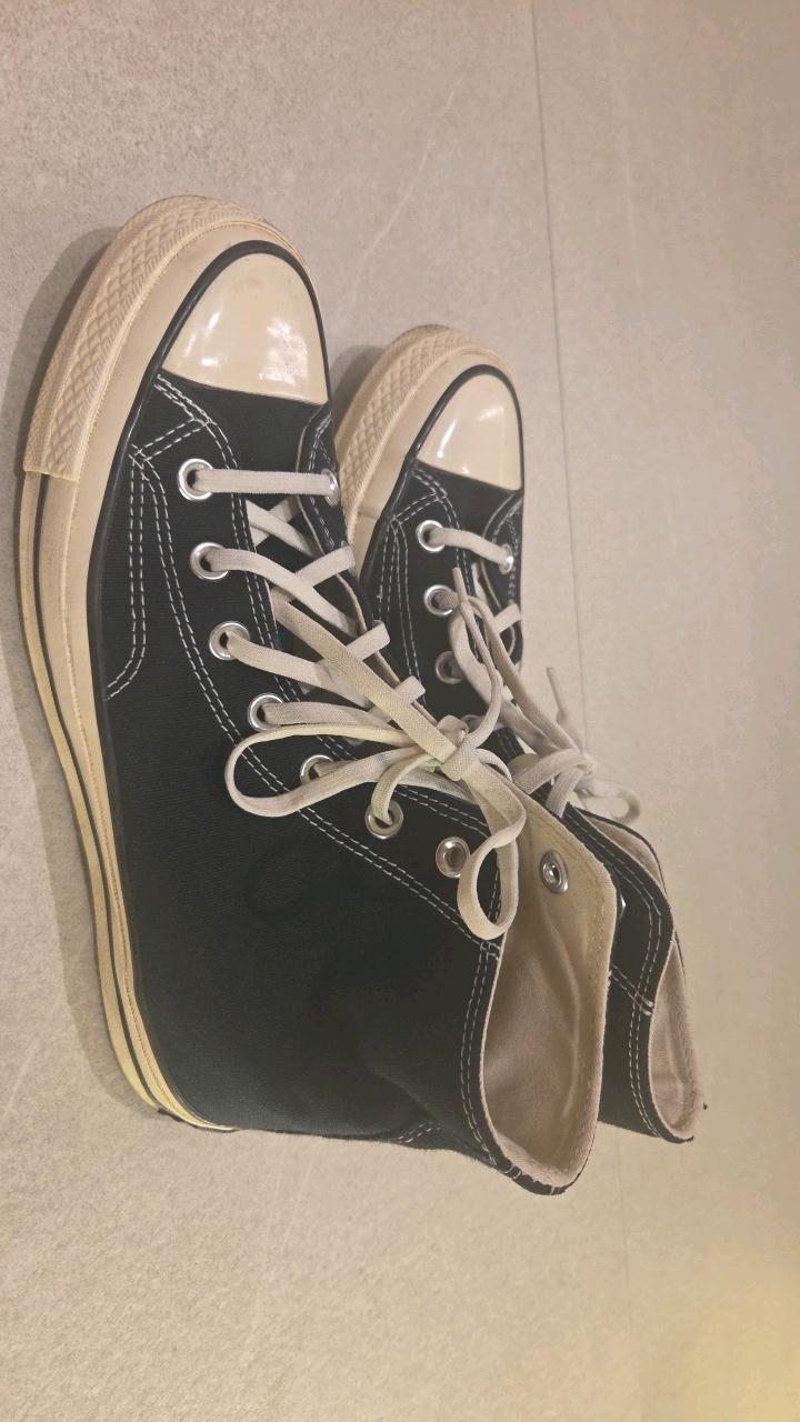 컨버스 척테일러 70 하이 블랙 4