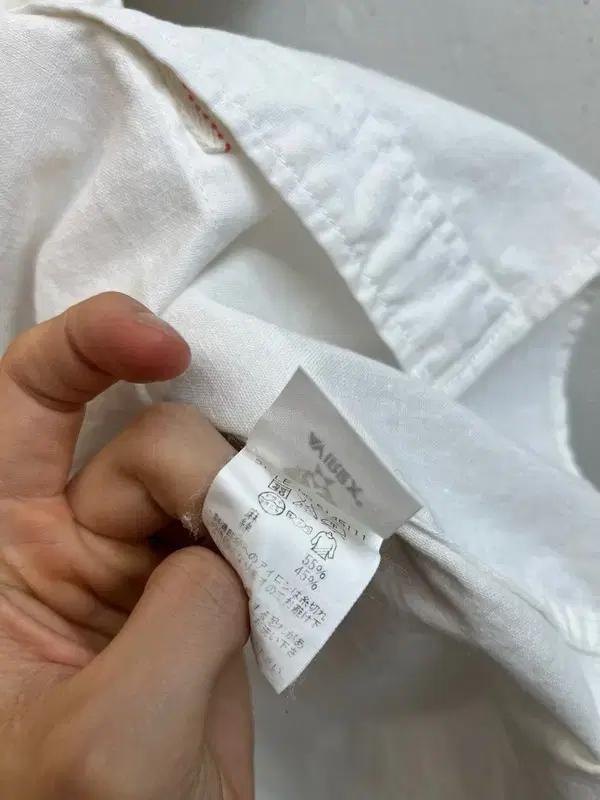 아비렉스 린넨 블렌디드 캘리포니아 선셋 반팔 셔츠 8