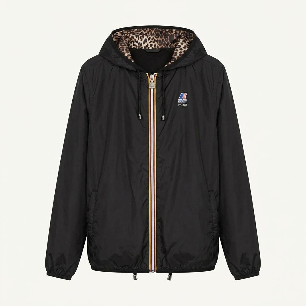 K-WAY Maje 콜라보 호랑이 양면점퍼 1