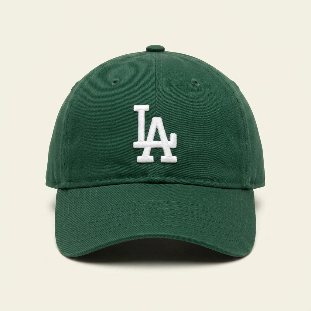 MLB LA 다저스 자수 로고 볼캡 그린 1
