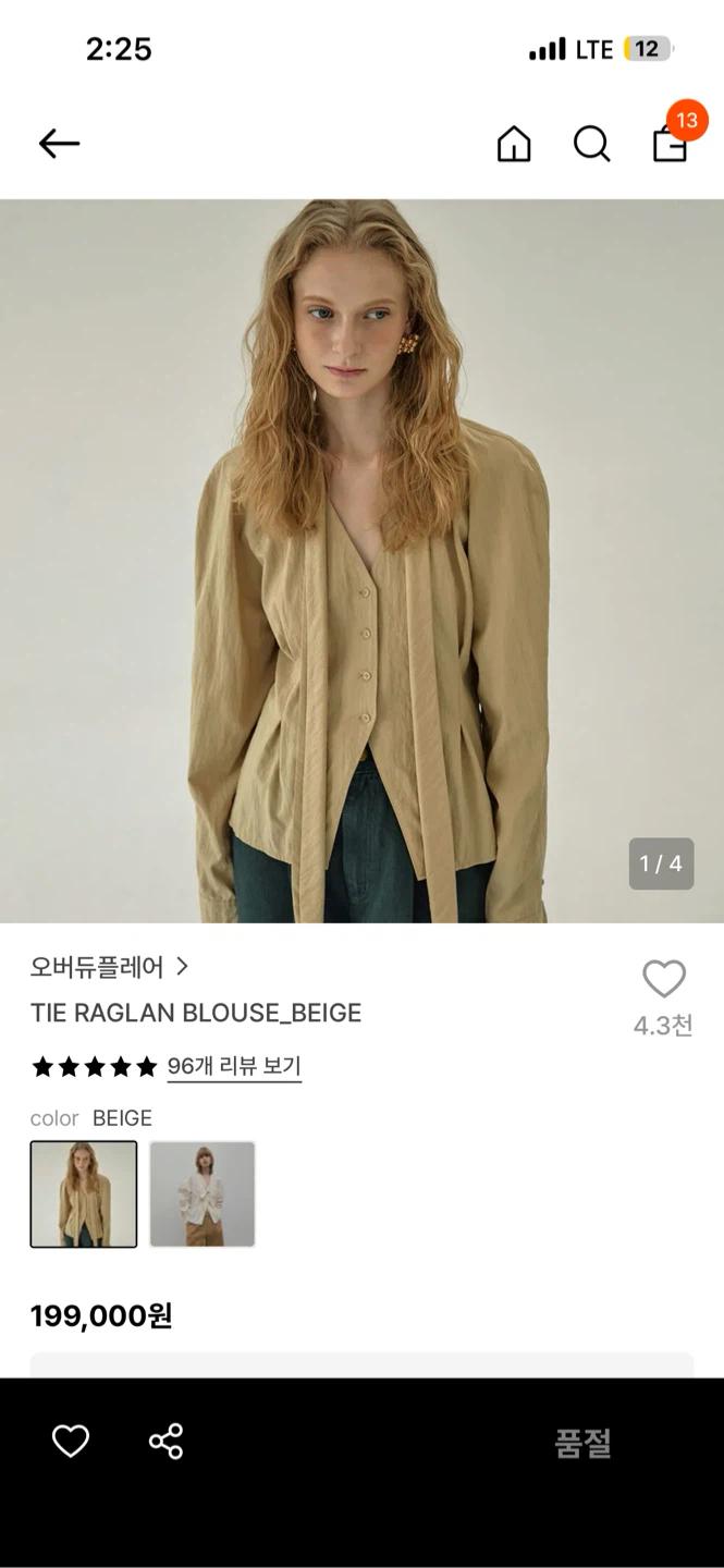 오버듀플레어 블라우스 6