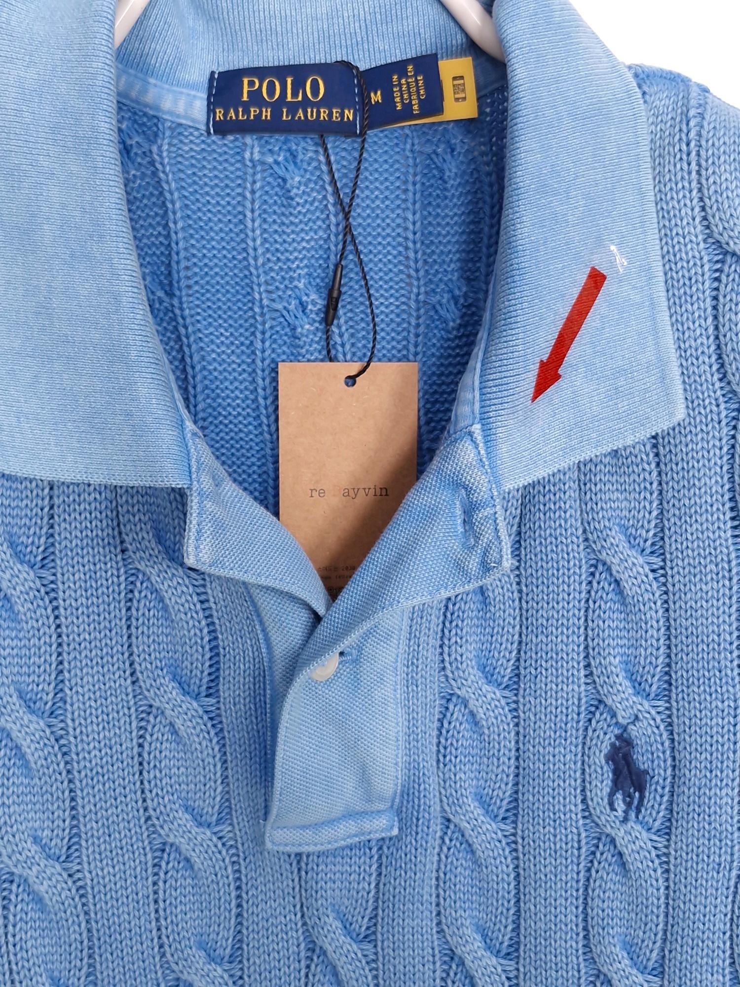 POLO RALPH LAUREN 폴로 랄프 로렌 케이블 카라 니트 원피스 M [A361] 4