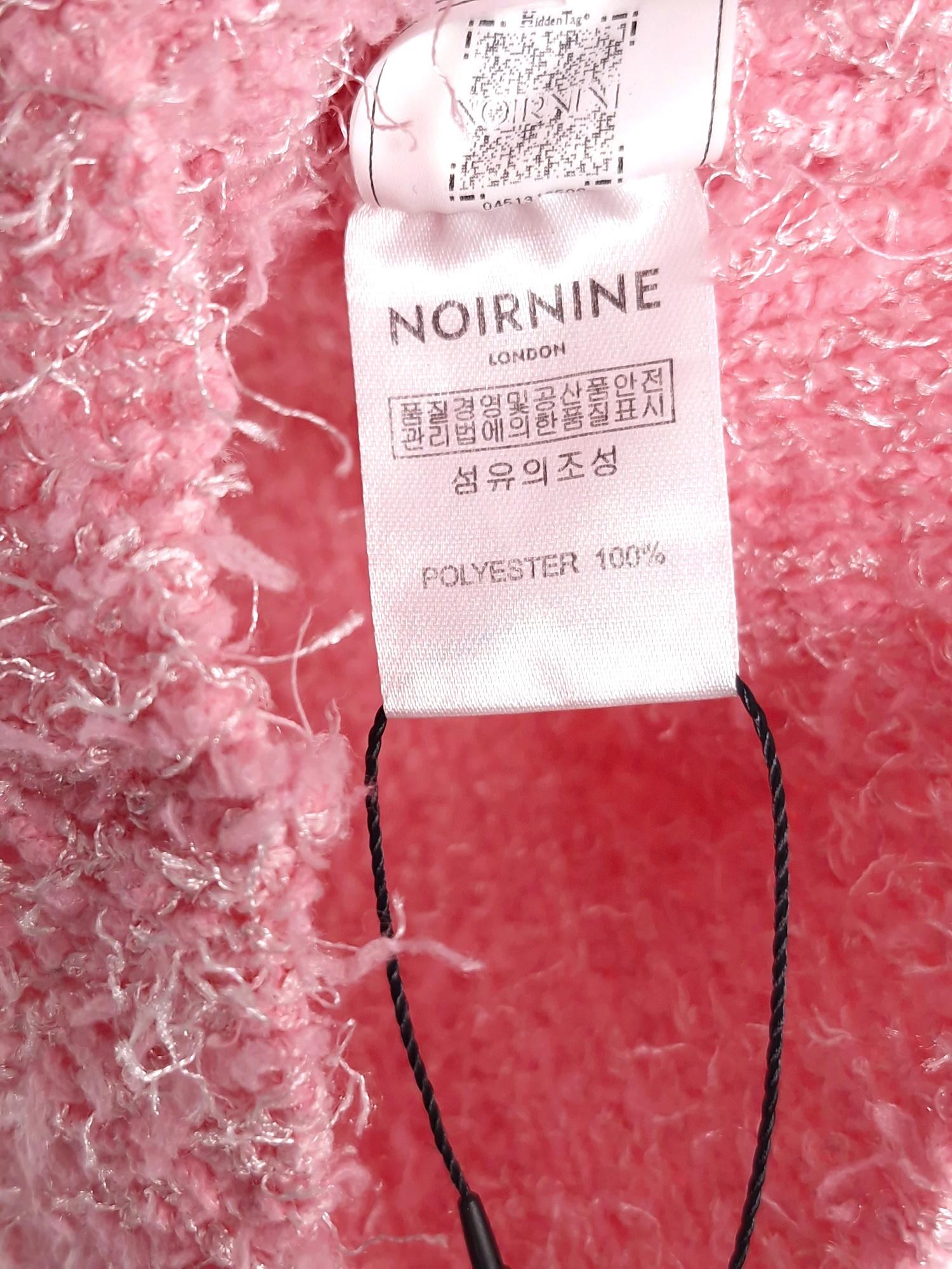 NOIRNINE 누아르나인 트위드 슬리브리스 니트 [A367] 4