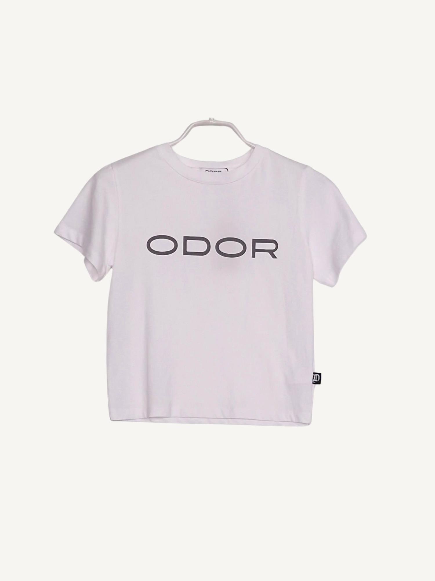 ODOR 오도어 로고 크롭 티셔츠 [A392] 2