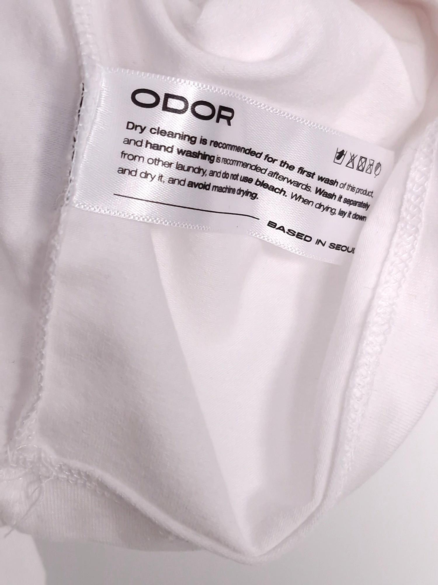 ODOR 오도어 로고 크롭 티셔츠 [A392] 5