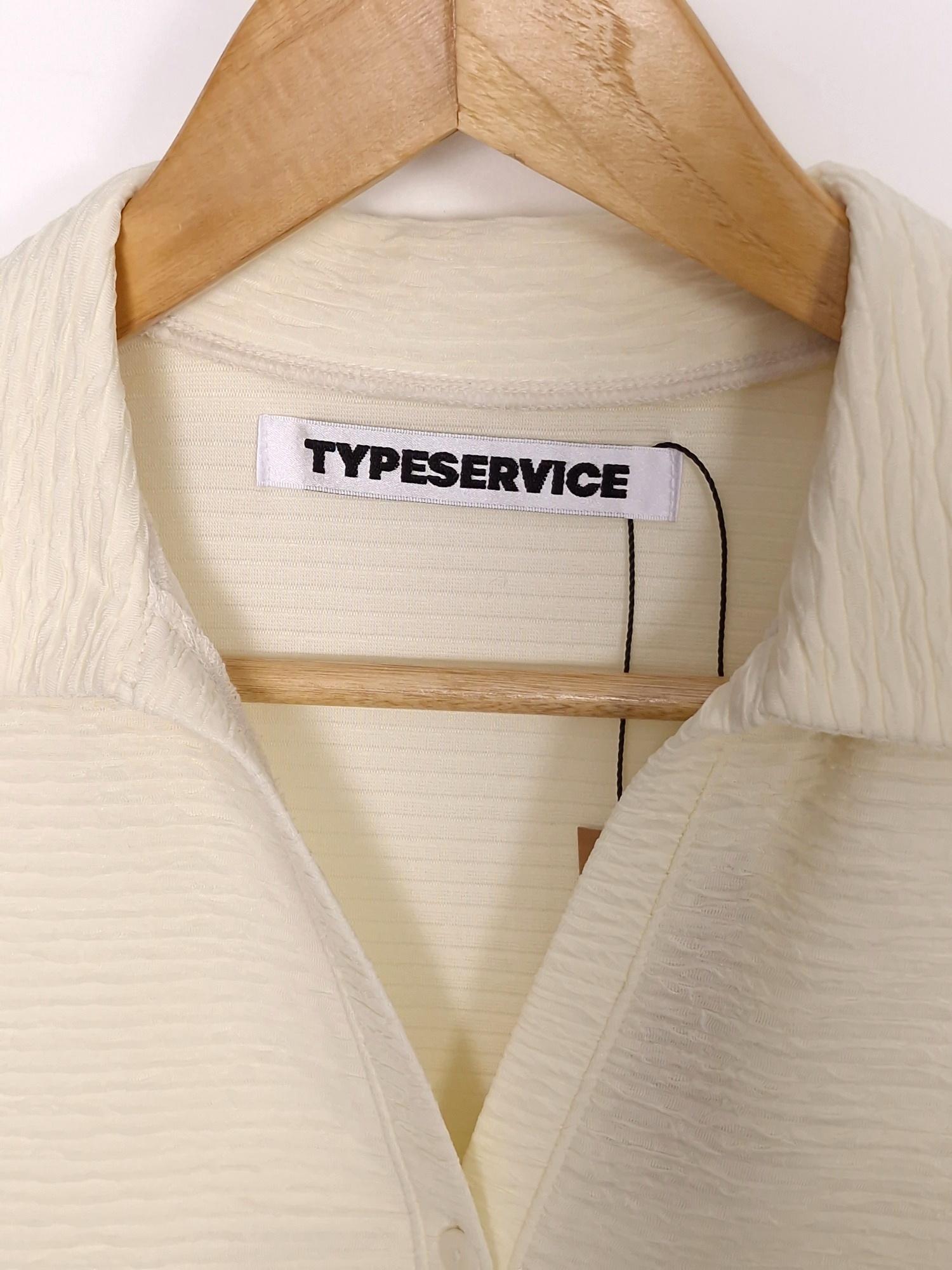 TYPESERVICE 타입서비스 레이스 믹스 셔츠 아이보리 [A408] 4