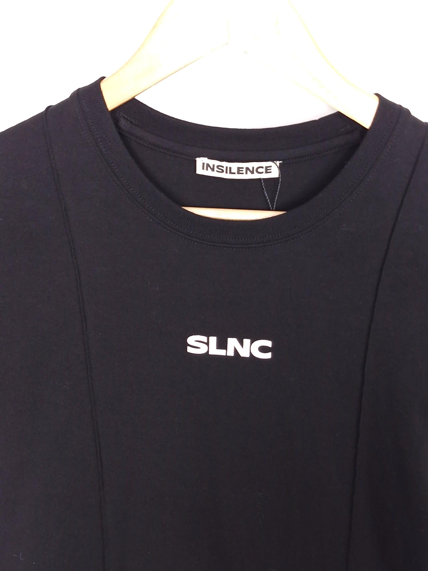 INSILENCE 인사일런스 슬림핏 티셔츠 블랙 [A411] 4