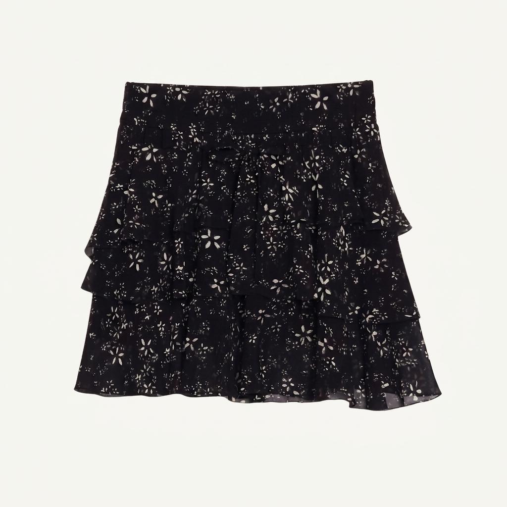 The Kooples 더 쿠플스 쉬폰 캉캉 스커트 64 [A422] 1