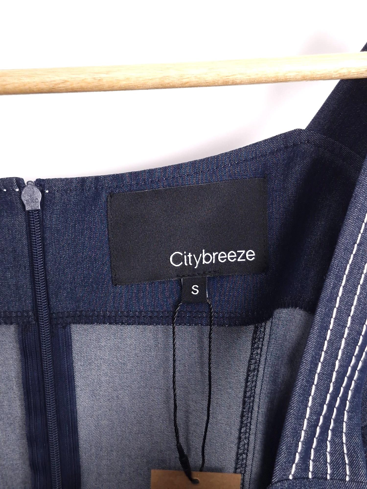 CITYBREEZE 시티브리즈 데님 미니 원피스 S [A427] 4