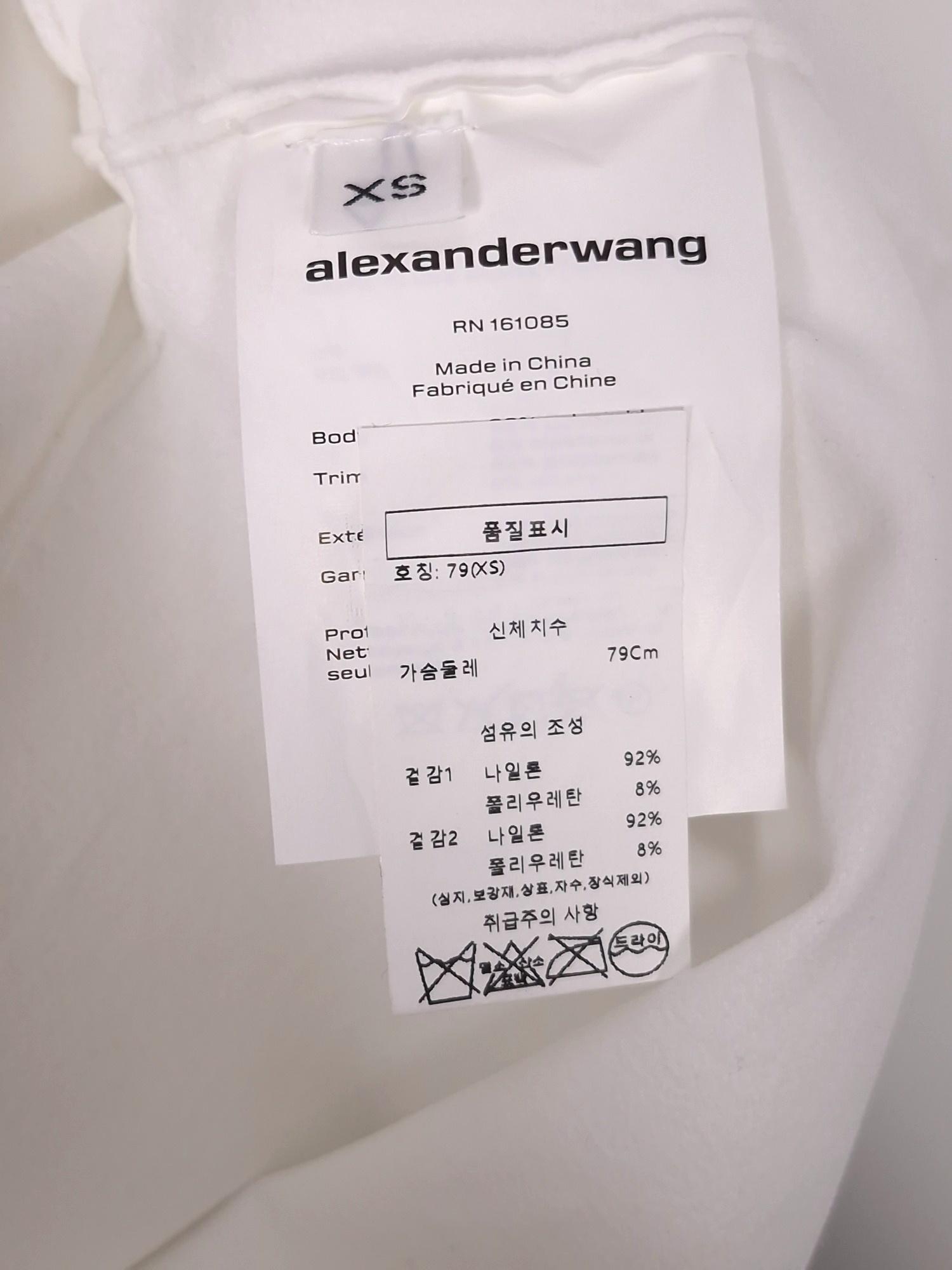 alexanderwang 알렉산더왕 터틀넥 크롭 탑 XS (새상품) [E019] 5