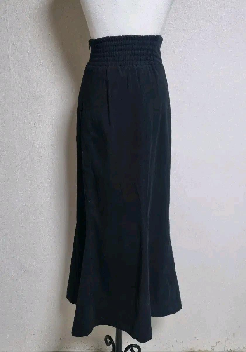 LS206 블랙 머메이드 롱 스커트 6
