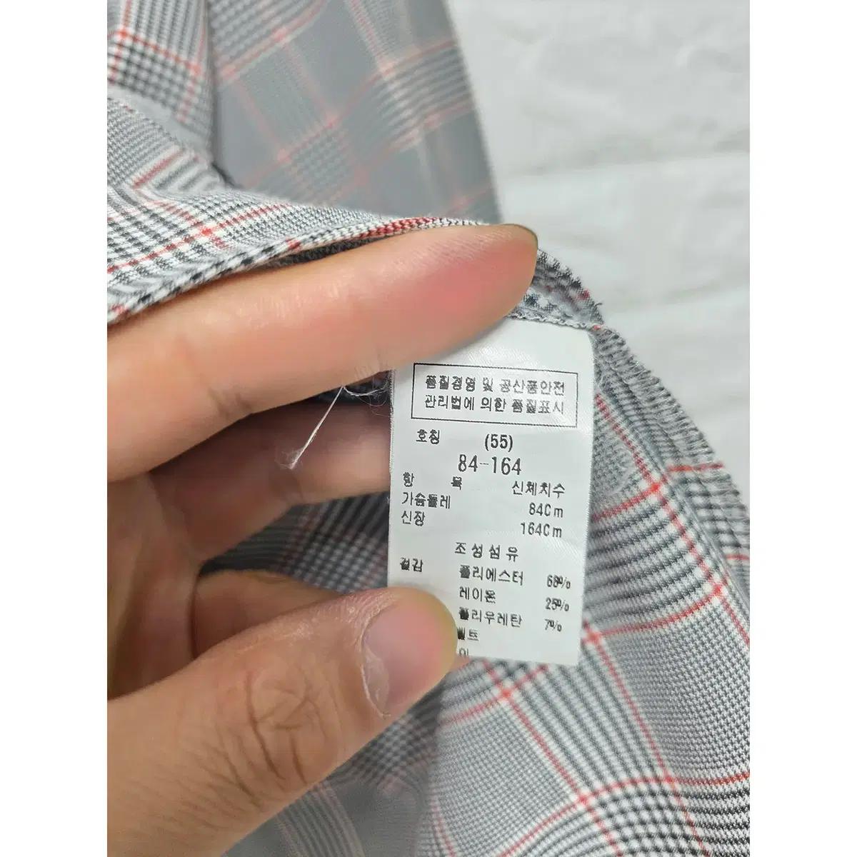 M 19s 모조에스핀 체크 자켓 D636 4