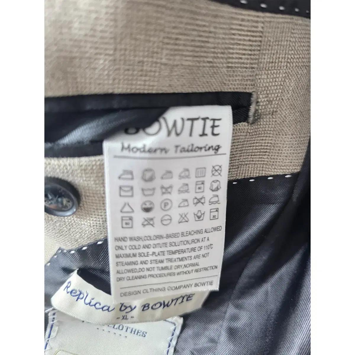 XL 보우타이 BOWTIE 자켓 D637 4