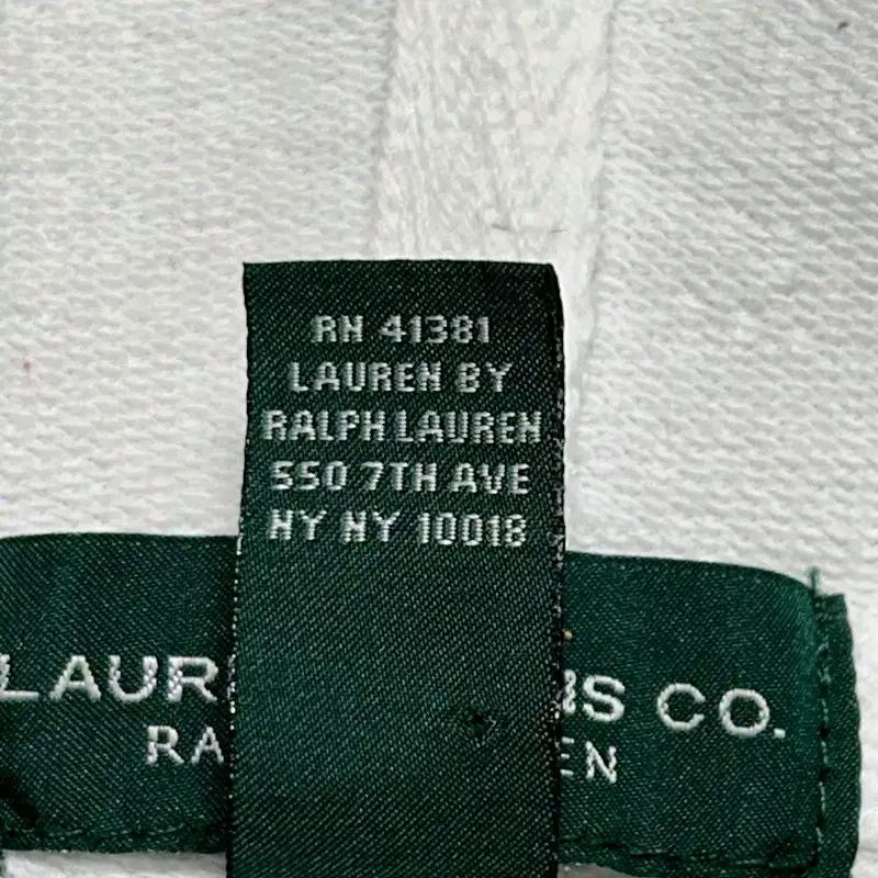RALPH LAUREN 후드집업 화이트 M 5