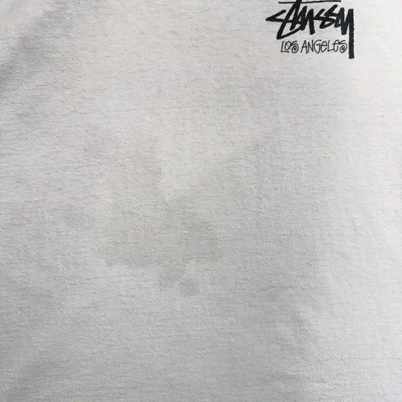 STUSSY LOS ANGELES 그래픽 반팔 티 화이트 XL 8